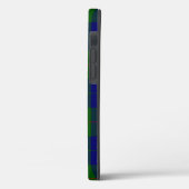 Coques Case-Mate iPhone Barclay tartan bleu vert plaid (Verso / Gauche)
