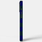 Coques Case-Mate iPhone Barclay tartan bleu vert plaid (Verso / Gauche)