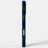 Coques Case-Mate iPhone Barclay tartan bleu vert plaid (Verso / Droite)