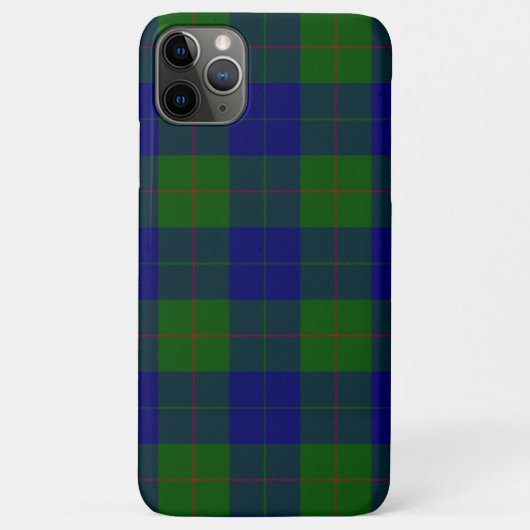 Coques Case-Mate iPhone Barclay tartan bleu vert plaid (Dos)