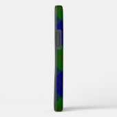 Coques Case-Mate iPhone Barclay tartan bleu vert plaid (Verso / Droite)