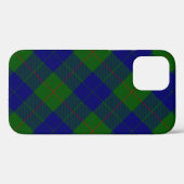 Coques Case-Mate iPhone Barclay tartan bleu vert plaid (Verso (horizontal))