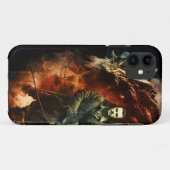 Coques Case-Mate iPhone BARD THE BOWMAN™ & Smaug (Dos (Horizontal))