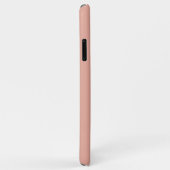 Coques Case-Mate iPhone Barely Pink Personalized (Dos/Droite)