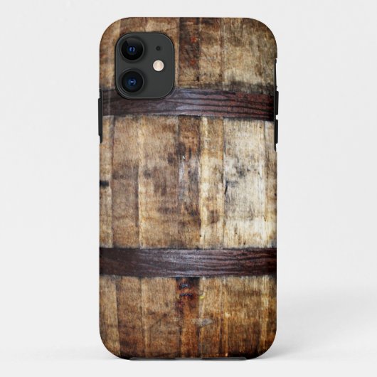 Coques Case-Mate iPhone Baril en bois âgé (Dos)