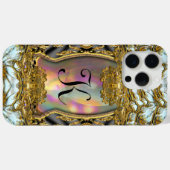 Coques Case-Mate iPhone Barnetcue Dubois II Protective Baroque Monogramme (Verso (horizontal))