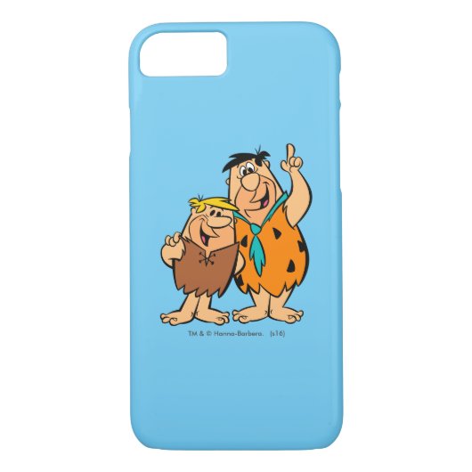 Coques Case-Mate iPhone Barney Rubble et Fred Flintstone (Dos)