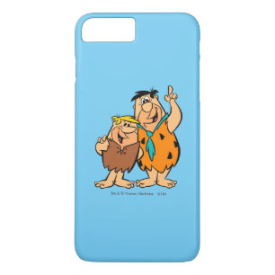 Coque iPhone 8 Plus/7 Plus Barney Rubble et Fred Flintstone