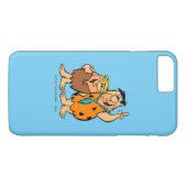 Coques Case-Mate iPhone Barney Rubble et Fred Flintstone (Dos (Horizontal))