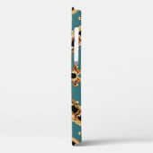 Coques Case-Mate iPhone Baroque d'or, décoration luxueuse. (Verso / Gauche)