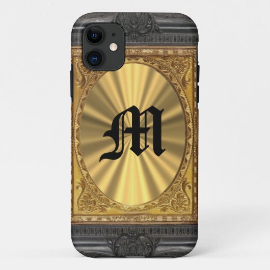 Coques Case-Mate iPhone Baroque et or (Dos)