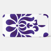 Coques Case-Mate iPhone Barrage arrière - plan décoratif de fleurs Abstrai (Verso (horizontal))