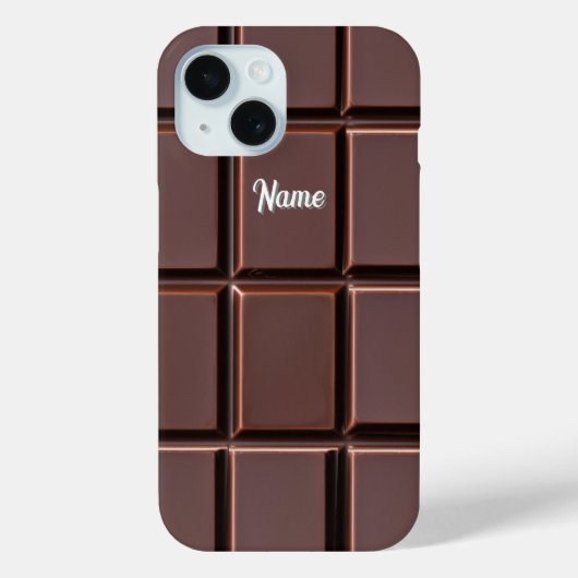 Coques Case-Mate iPhone Barre à bonbons au chocolat (Verso)