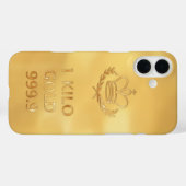 Coques Case-Mate iPhone Barre d'or (Verso (horizontal))
