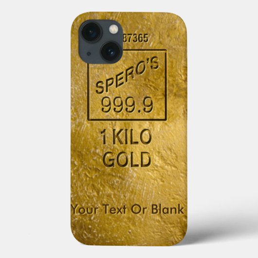 Coques Case-Mate iPhone Barre d'or (Verso)