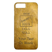 Coques Case-Mate iPhone Barre d'or (Dos)