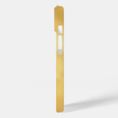 Coques Case-Mate iPhone Barre d'or à bulles (Verso / Gauche)