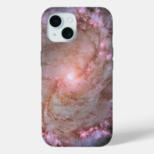 Coque Pour iPhone 15 Barred Spiral Galaxy Messier 83.