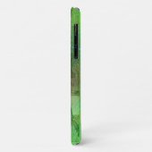 Coques Case-Mate iPhone Barrel Racer II (tourbillon vert) (Dos/Gauche)