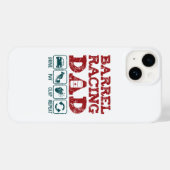 Coques Case-Mate iPhone Barrel Racing Papa Drive Paie Clap Répéter (Verso (horizontal))