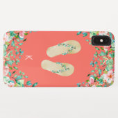 Coques Case-Mate iPhone Bascules électroniques botaniques de plage (Dos (Horizontal))