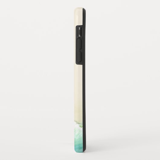 Coques Case-Mate iPhone Bascules électroniques botaniques de plage (Dos/Gauche)