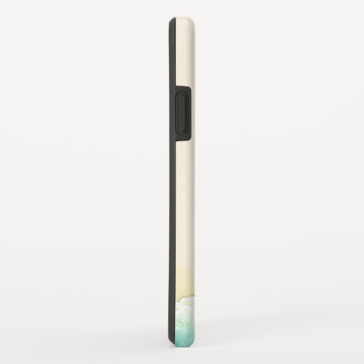 Coques Case-Mate iPhone Bascules électroniques botaniques de plage (Dos/Droite)