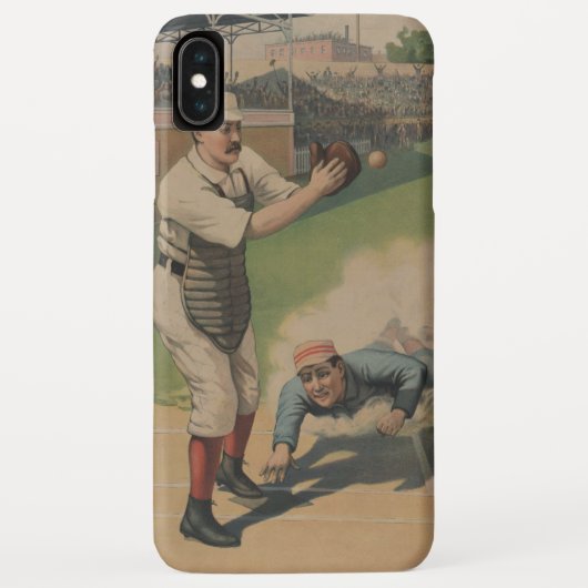 Coques Case-Mate iPhone Base-ball vintage (Dos)
