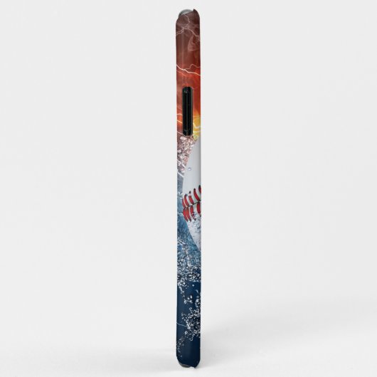 Coques Case-Mate iPhone Baseball (Dos/Droite)