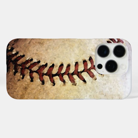 Coques Case-Mate iPhone Baseball (Verso (horizontal))