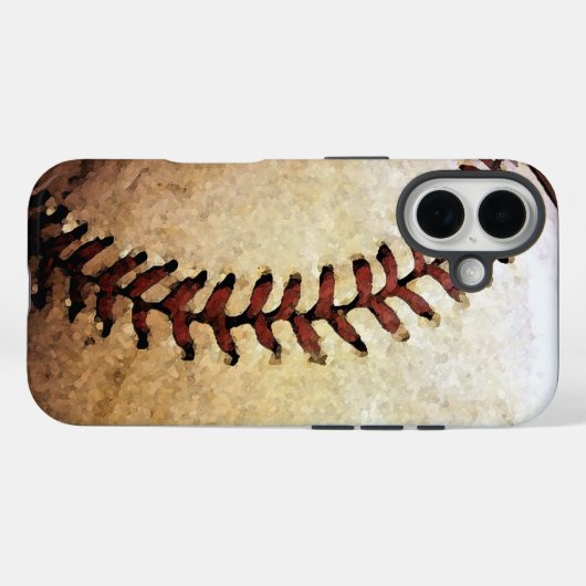 Coques Case-Mate iPhone Baseball (Verso (horizontal))