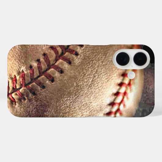 Coques Case-Mate iPhone Baseball (Verso (horizontal))