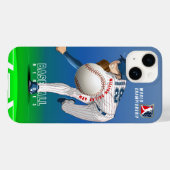 Coques Case-Mate iPhone Baseball Hero avec Million Dollar Arm | (Verso (horizontal))