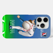 Coques Case-Mate iPhone Baseball Hero avec Million Dollar Arm | (Verso (horizontal))