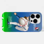 Coques Case-Mate iPhone Baseball Hero avec Million Dollar Arm | (Verso (horizontal))