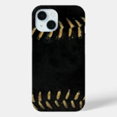 Coques Case-Mate iPhone baseball noir (Verso)