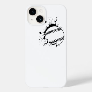 Coque Pour iPhone 14 Baseball Smash