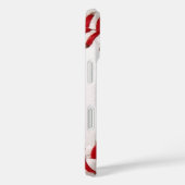 Coques Case-Mate iPhone Baseball Softball Couture de Texte Personnalisé (Verso / Droite)