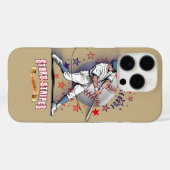 Coques Case-Mate iPhone Baseball Stars & Stripes | (Verso (horizontal))