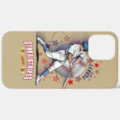 Coques Case-Mate iPhone Baseball Stars & Stripes | (Retour (horizontal))