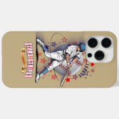 Coques Case-Mate iPhone Baseball Stars & Stripes | (Verso (horizontal))