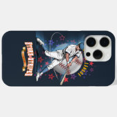 Coques Case-Mate iPhone Baseball Stars & Stripes (Mode sombre) | (Verso (horizontal))