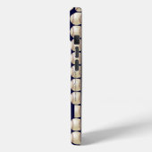 Coques Case-Mate iPhone Baseball, "Tough", Nom Personnalisé, (Verso / Gauche)