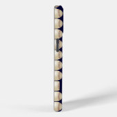 Coques Case-Mate iPhone Baseball, "Tough", Nom Personnalisé, (Verso / Droite)