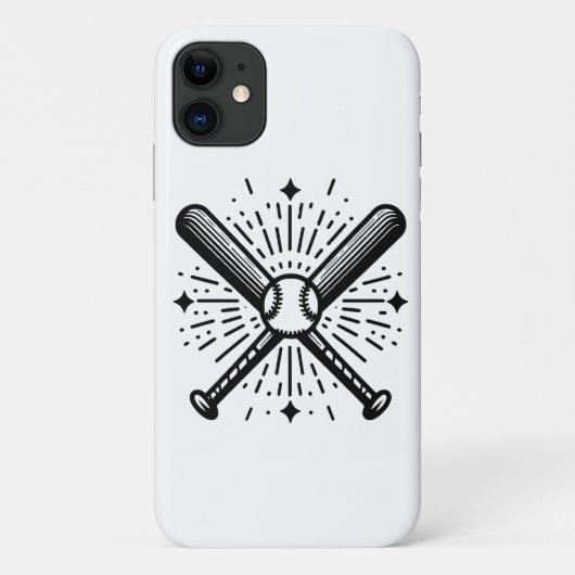 Coques Case-Mate iPhone baseball vintage (Dos)