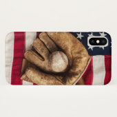 Coques Case-Mate iPhone Baseball vintage (Dos (Horizontal))