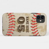 Coques Case-Mate iPhone Baseball Vintage Cool clair (Dos (Horizontal))