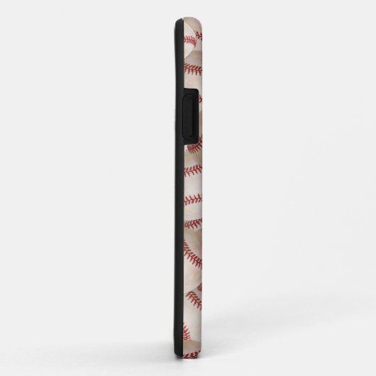 Coques Case-Mate iPhone Baseballs (Dos/Droite)