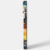 Coques Case-Mate iPhone Basenji D'Halloween Avec Peur Citrouille (Verso / Gauche)