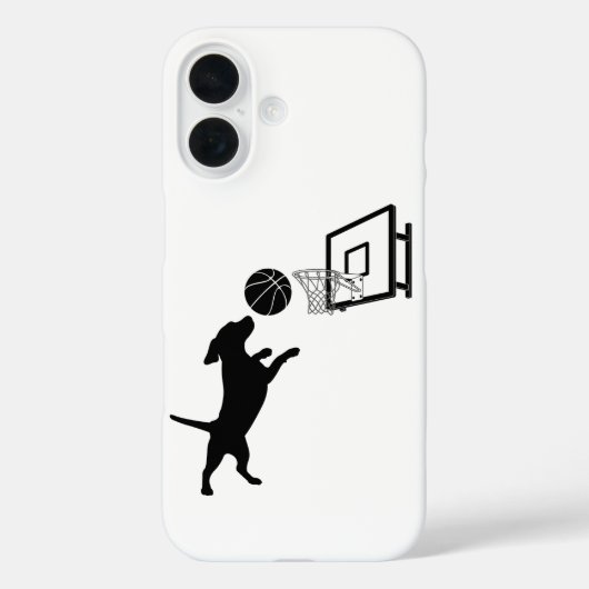 Coques Case-Mate iPhone Basket-ball animal de dessin animé (Verso)